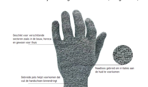 DuoProtect snijbestendige handschoenen
